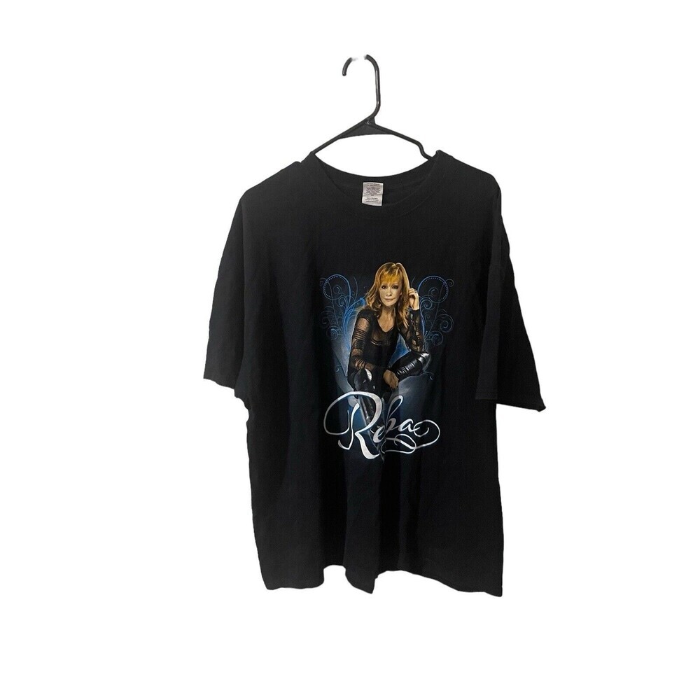Reba Mcentire Shirt Adult 2XL Black T-Shirt RARE
